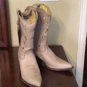 Durango leather cowboy boots